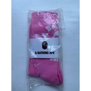 NEW Bape socks- Pink
